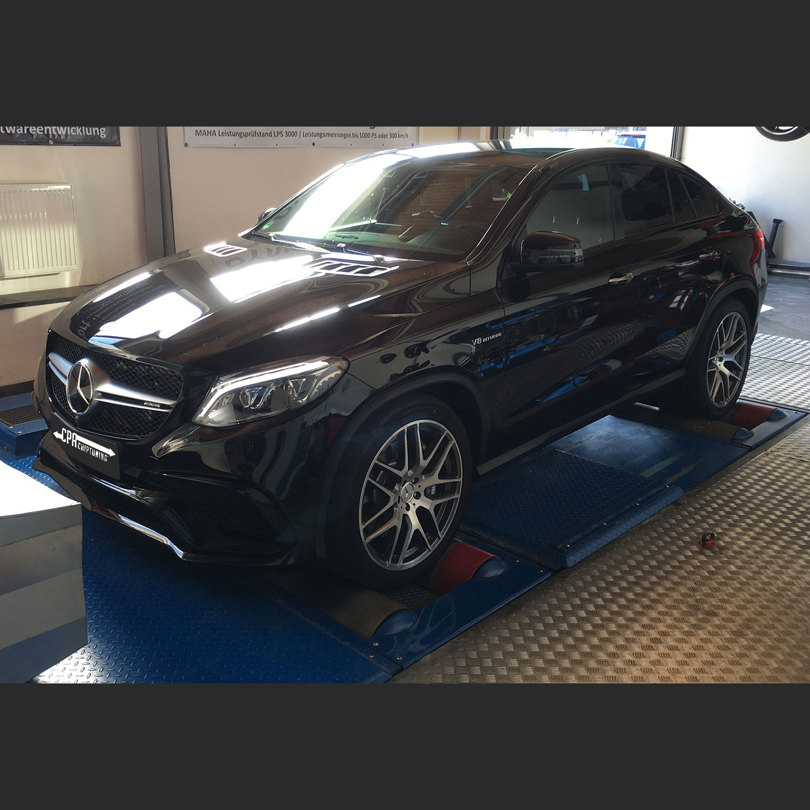 Batman wäre neidisch: GLE 63 4MATIC Coupe auf dem Prüfstand