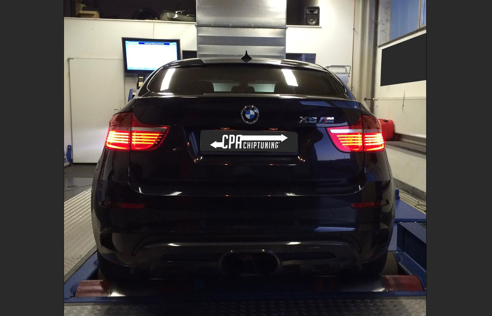 Im Test bei CPA der BMW X6 M