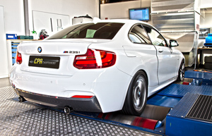 Prüfstandtest beim BMW M235i