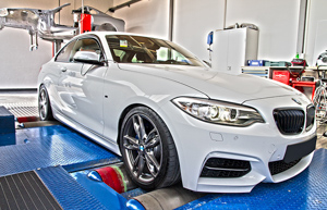 Prüfstandtest beim BMW M235i